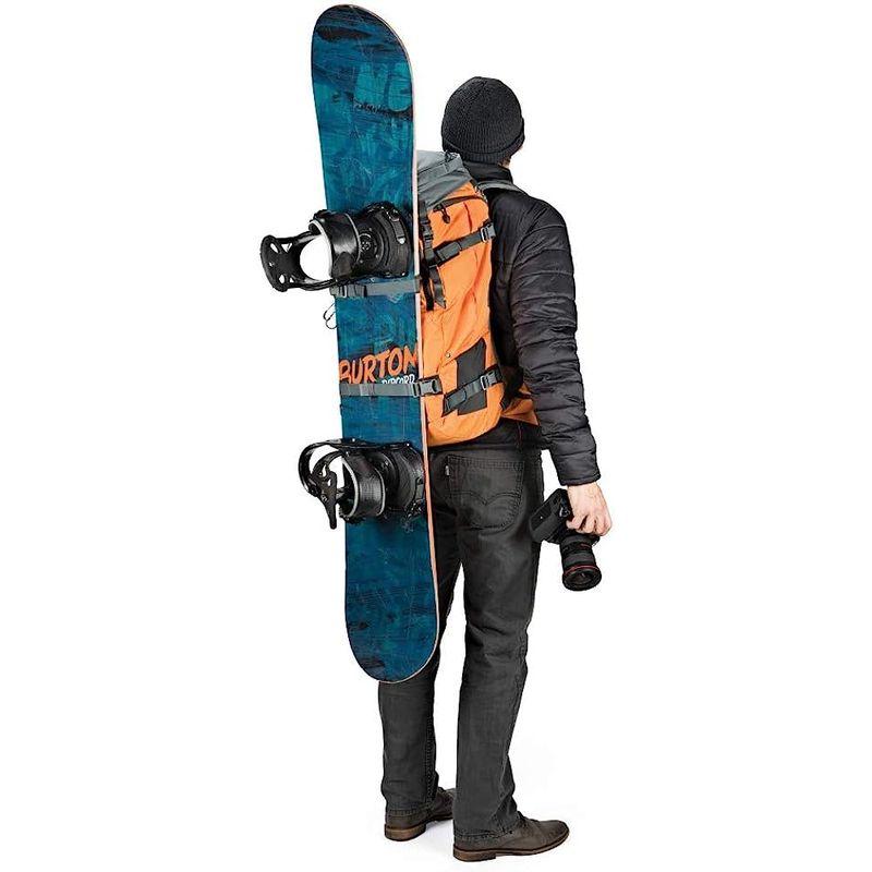 Lowepro カメラバッグ パウダー BP500AW グレー/オレンジ 51L レインカバー付属 LP37230-PWW カメラバッグ パウダー BP500AW グレー/オレンジ 51L レインカバー付属 LP37230 PWW