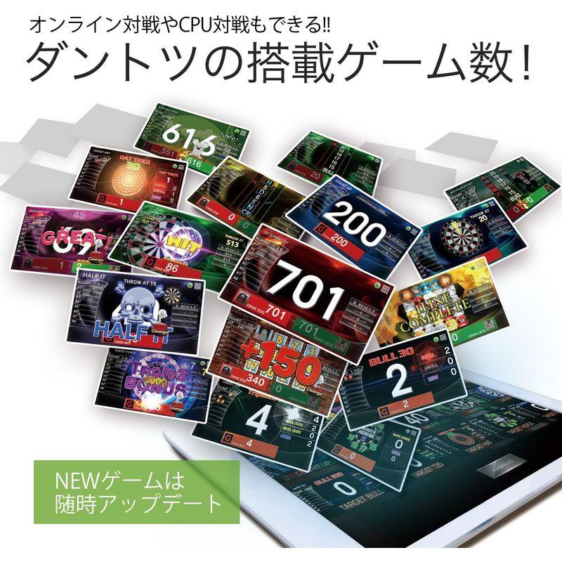 【新品】 オンライン対戦搭載/静音化リニューアル版GRAN BOARD dash グリーン/レッド -Bluetoothでスマホと連動 家庭用電子ダー 【O2169014315】(11186円)