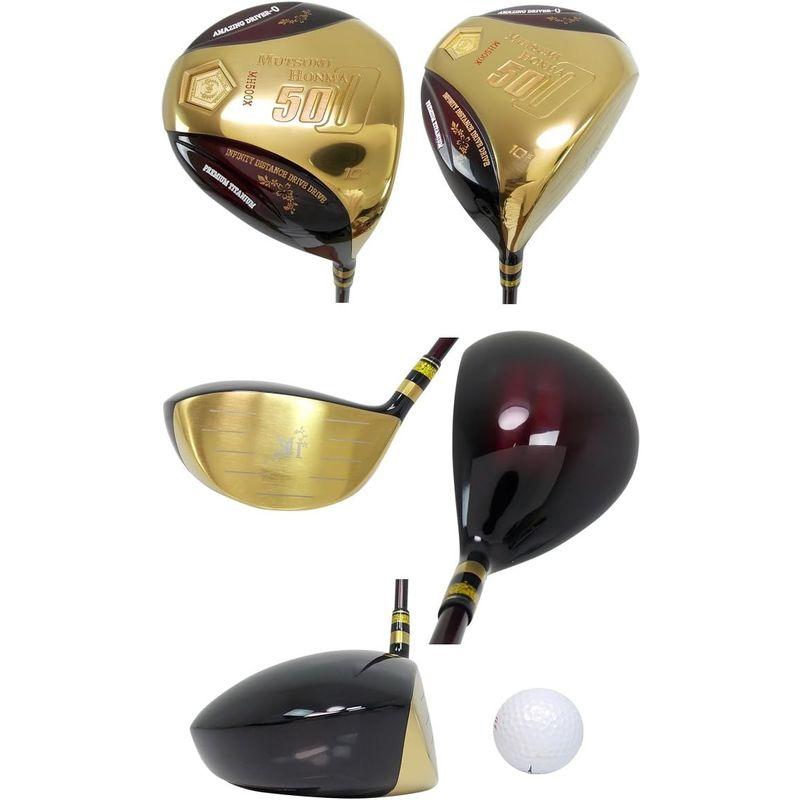MUTSUMI HONMA ムツミ ホンマ 本間 MH500X ドライバー 10.5度(SR) 高反発/非公認/大型500ccモデル HONMA ムツミ ホンマ 本間 MH500X ドライバー 5度 SR 高反発/非公認/大型500ccモデル