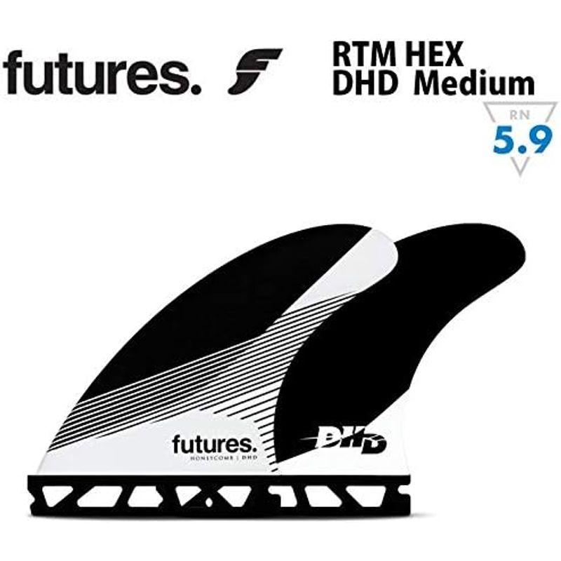Futures DHD RTM HEX Mサイズ future フィン フューチャー フィン RTM HEX DHD Mediuml M