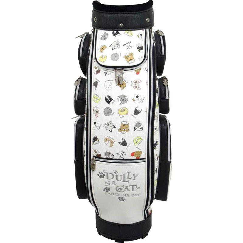 DULLY NA CAT(ダリーナキャット) キャディバッグ 8.5型 DN-CB02 シルバー 5型 NA CAT ダリーナキャット キャディバッグ DN CB02 シルバー 　