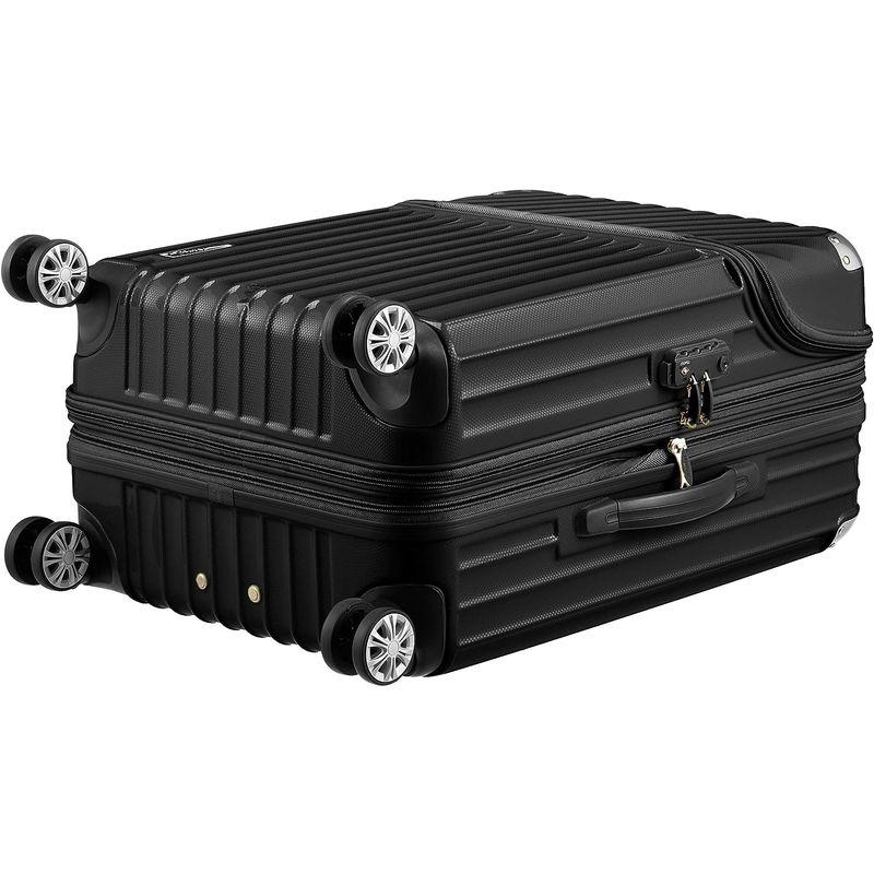 トラベリスト スーツケース ジッパー トップオープン モーメント 拡張機能付き 61L 64 cm 4.3kg ブラックカーボン 61L スーツケース ジッパー トップオープン モーメント 拡張機能付き cm 3kg ブラックカーボン ファスナー