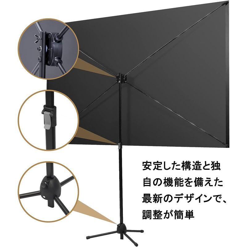 プロジェクター スクリーン プロジェクター用 スクリーン 自立式 80