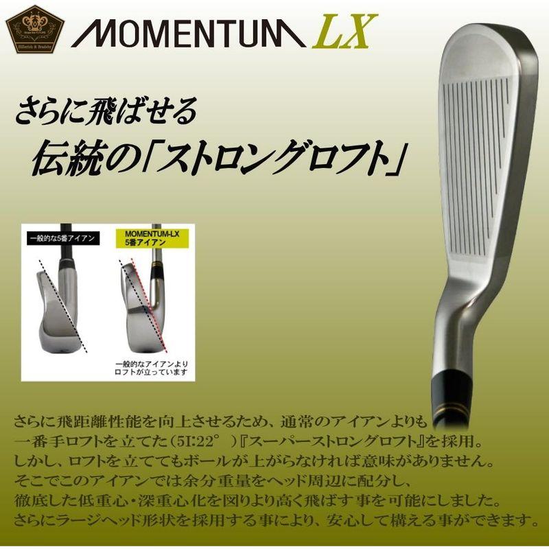 【限定品】 パワービルト MOMENTUM(モメンタム) LX アイアン 6I~PW 5本セット NS850 GH シャフト MOLXS5I R 【1524128197】(54005円)