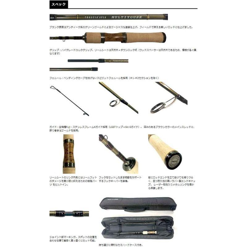 スミス(SMITH LTD) トラウティンスピン マルチュース TRMK-604SL スミス(SMITH トラウティンスピン マルチュース LTD) TRMK-604SL