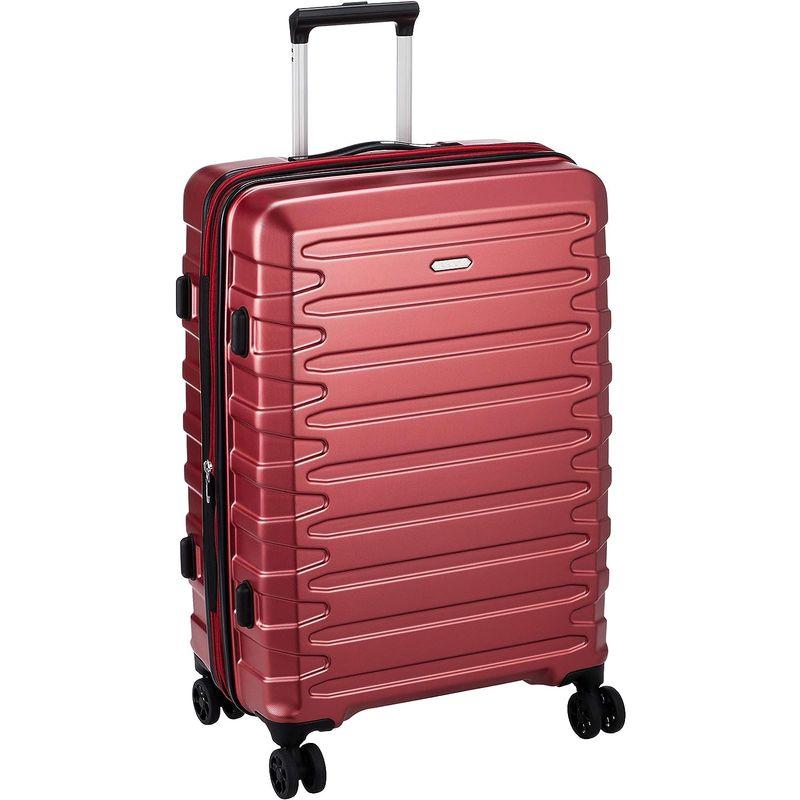 ベラージ スーツケース TSAダイヤルロック 8輪キャスター CRUST2-M 70L 4.2kg レッド スーツケース TSAダイヤルロック 8輪キャスター CRUST2 70L 2kg レッド ファスナー