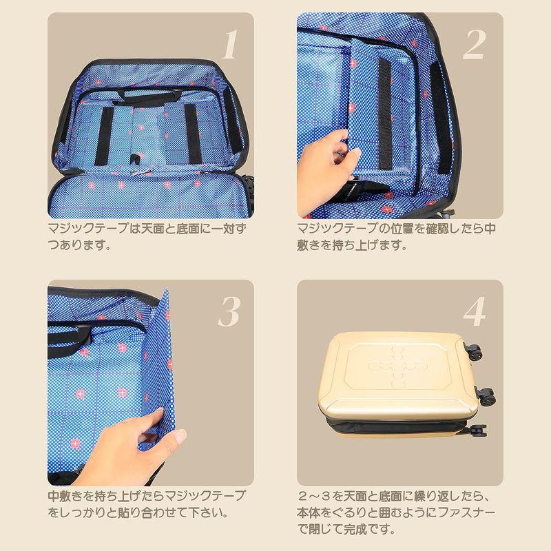 動作確認 KENOU スーツケース 折りたたみ 軽量 薄型 省スペース 折り畳み 式 キャリー ケース トラベル ビジネス 1泊2日 PC バッグ 機 【2019723776】(10418円)