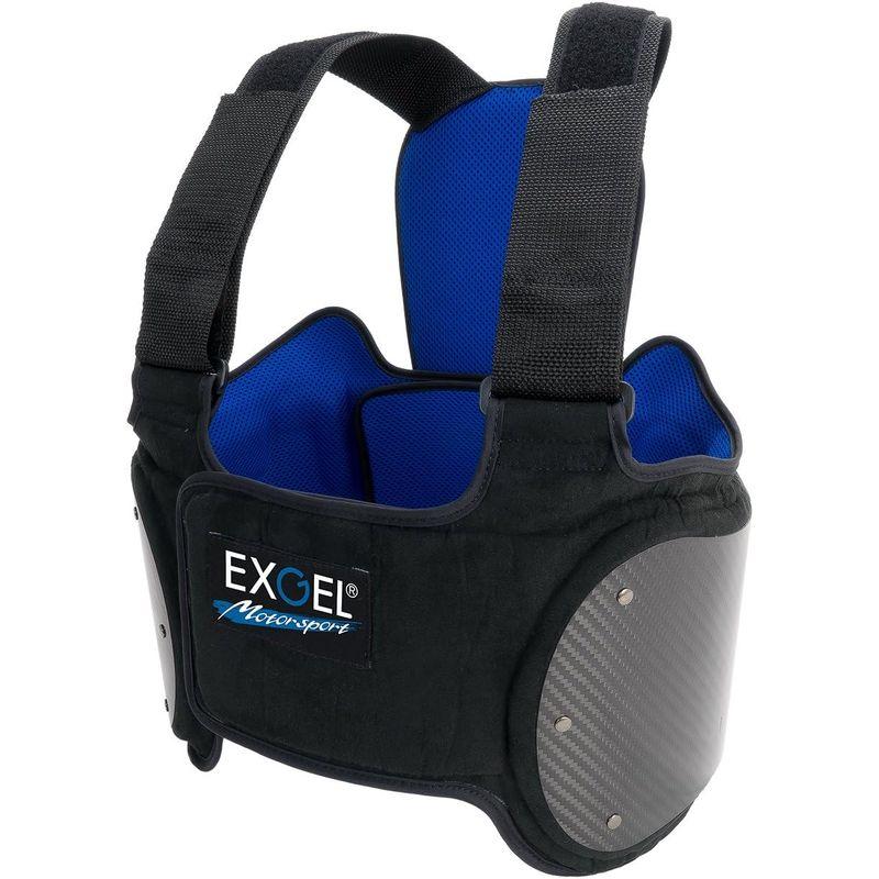 25【新品未使用】 エクスジェル (EXGEL) プロテクター ドライカーボンベスト 17 Mサイズ AKK23M-BK 【8966022453】(31770円)