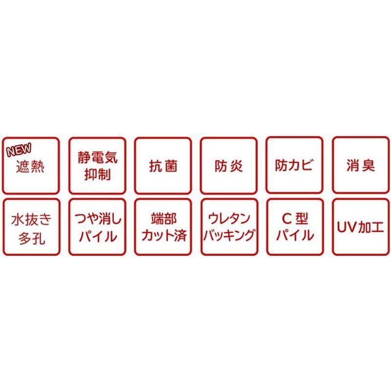 新作マット・カーペット 人工芝 リアリーターフ（パイル25mm）1m×10m 【FK1164803892】(41274円)