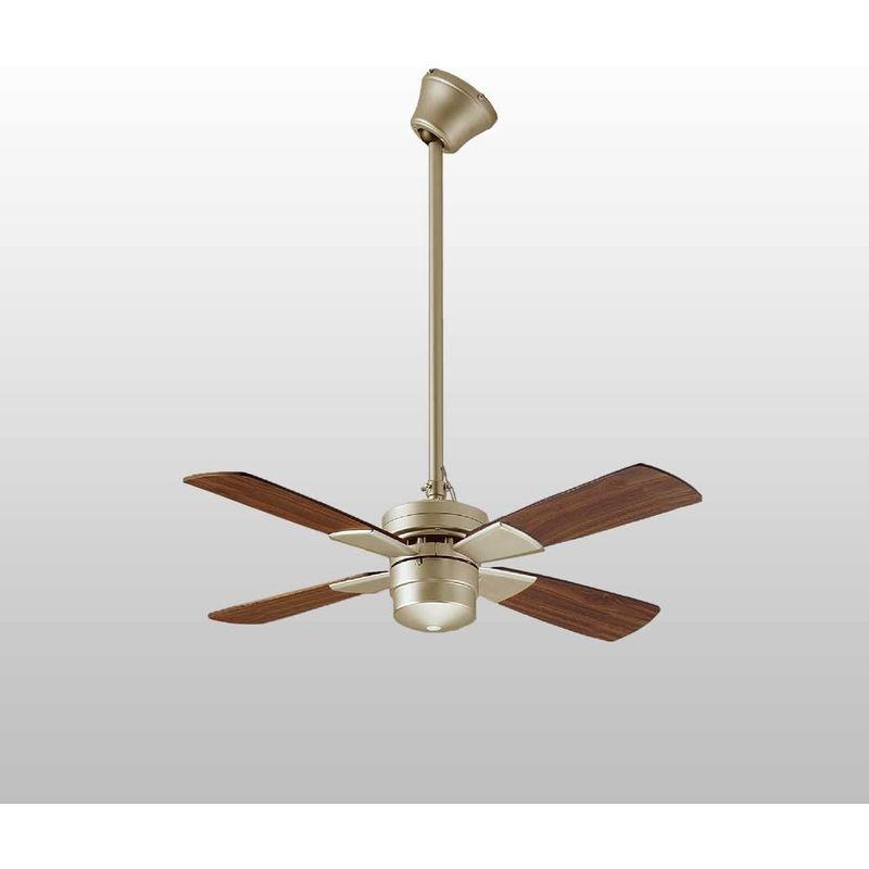 ダイコー シーリングファン シルバー 軽量 吹き抜け 傾斜天井 リモコン 簡易取付 DJE-053 ／ シーリングファン シルバー 軽量 吹き抜け 傾斜天井 リモコン 簡易取付 DJE