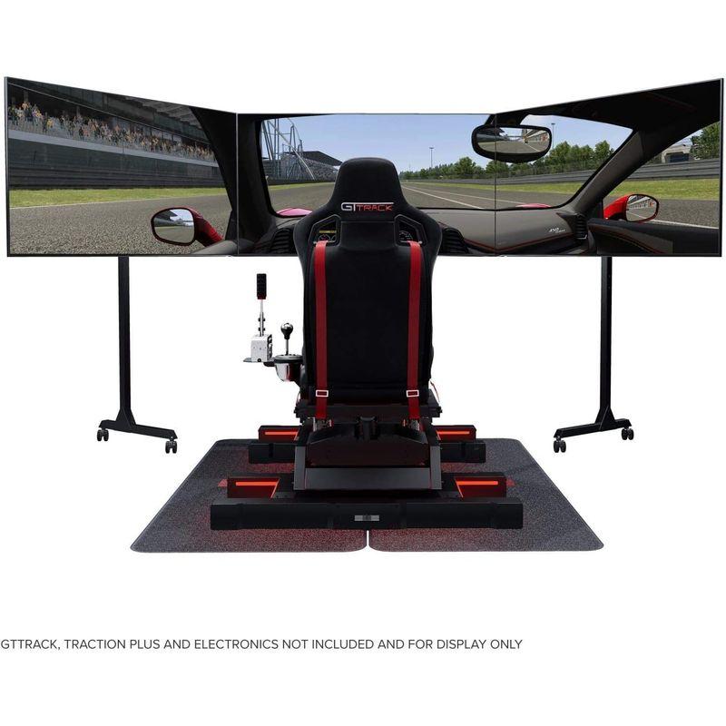 【メール便】 Next Level Racing 独立モニタースタンド Free Standing Triple Monitor 3面独立スタンド VES 【UO1312424136】(46505円)