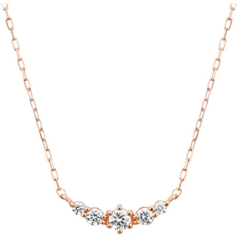 4℃(ヨンドシー)K10ピンクゴールド(PG)ネックレス 111646123111 ヨンドシー K10ピンクゴールド PG ネックレス