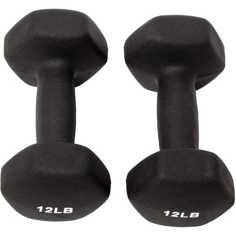 日本正規輸入品バランスフロム(BalanceFrom) ダンベルセット カラーネオプレンコーティング マルチカラー スタンド付 D5812 スタンド付 D5812 BalanceFrom ダンベルセット カラーネオプレンコーティング マルチカラー