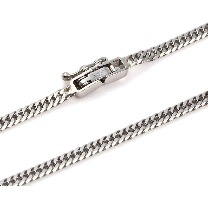 ⭐️完成品⭐️ ハッピーグッツショップ プラチナ 喜平ネックレス 6面ダブル 10g 45cm 中折れ 造幣局検定マーク刻印入 Pt850 メンズ レディー 【WSO1673089066】(59286円)
