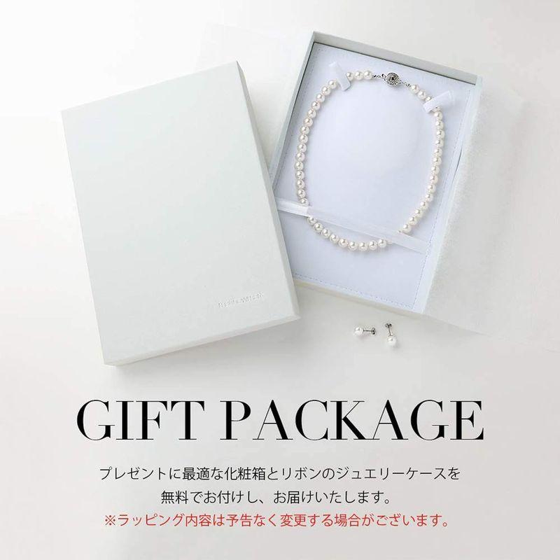 Matthewmark パールネックレス イヤリング セット 日本製 レディース 天然貝パールネックレス 化粧箱・ジュエリーケース付き 重量 パールネックレス イヤリング セット 日本製 レディース 天然貝パールネックレス 化粧箱 ジュエリーケース付き 重量