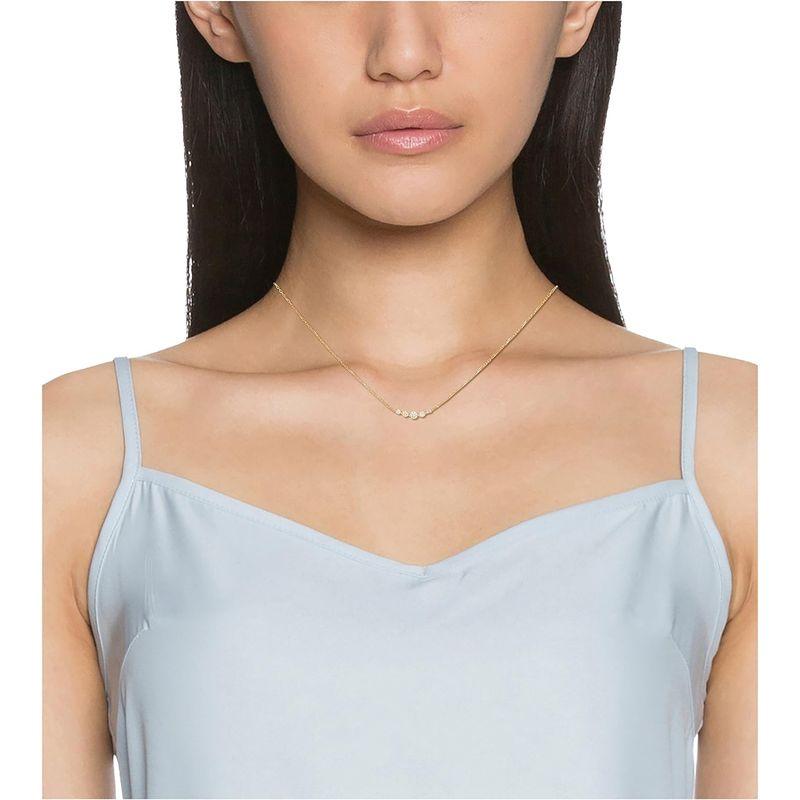 ディーコレクション レディース ダイヤモンド 0.3ct ピンクゴールド K18 ネックレス FPN189901P