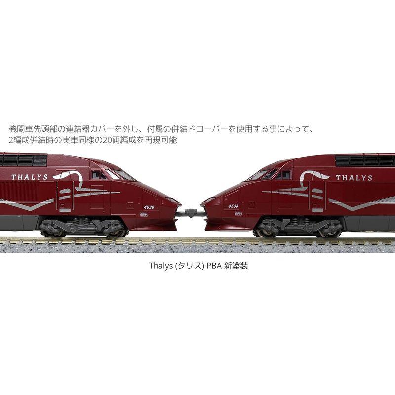 KATO Nゲージ Thalys タリス PBA 新塗装 10両セット 10-1657 鉄道模型 電車 ゲーム、おもちゃ 模型、プラモデル