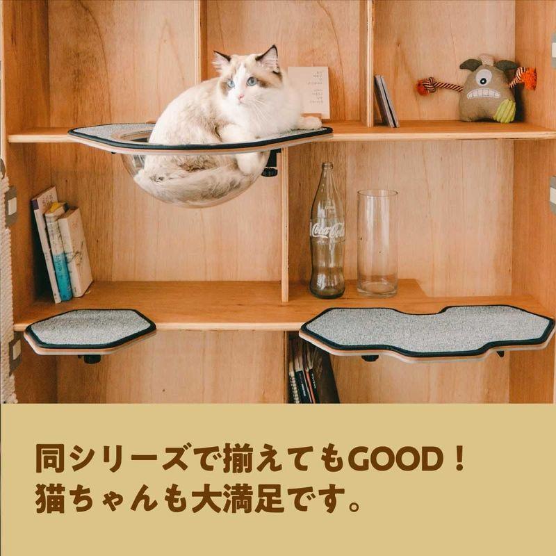 Cat-Kick ロケットハンモック型 キャットステップ 壁に穴を開けない 取り付け簡単 30x55x15cm 15kgまで 30x55x15cm Kick ロケットハンモック型 キャットステップ 壁に穴を開けない 取り付け簡単 15kgまで 　 サイズ
