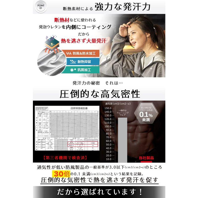 【超美品】 stan サウナスーツ ［プルオーバー］ メンズ レディース ダイエット 大量発汗 洗濯可 おしゃれ 大きいサイズ 洗える ダイエットウェア 【D2091647499】(10793円)