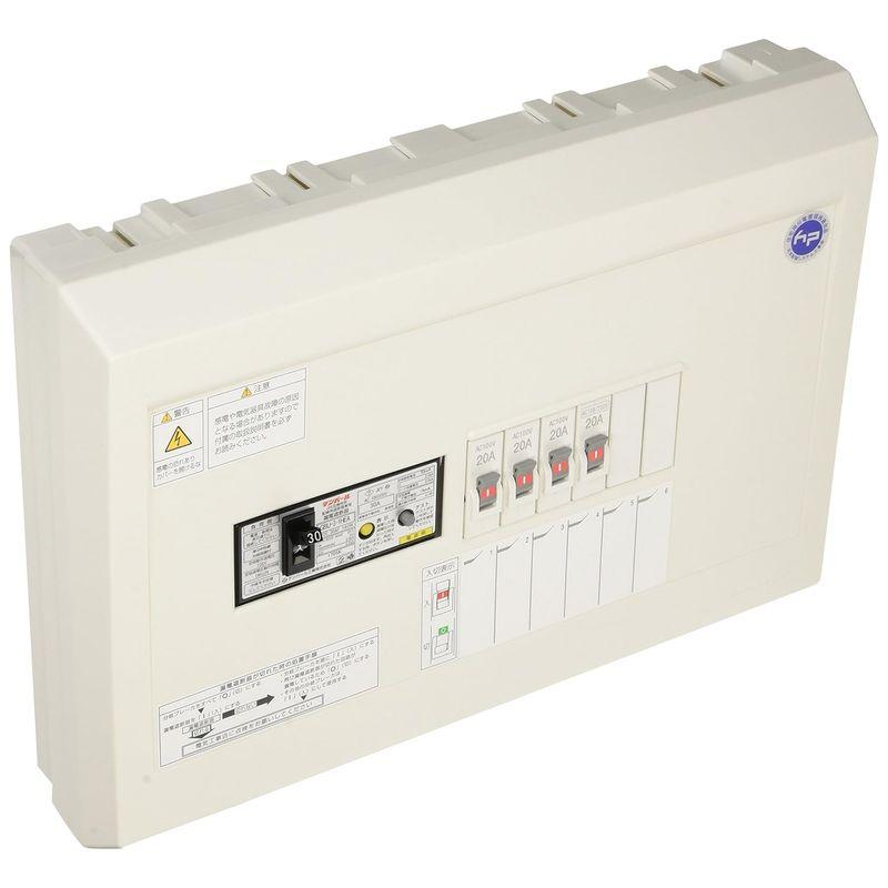 テンパール工業 横一列住宅用分電盤 扉なし 30A 1EX3/2EX1 YAG33042S