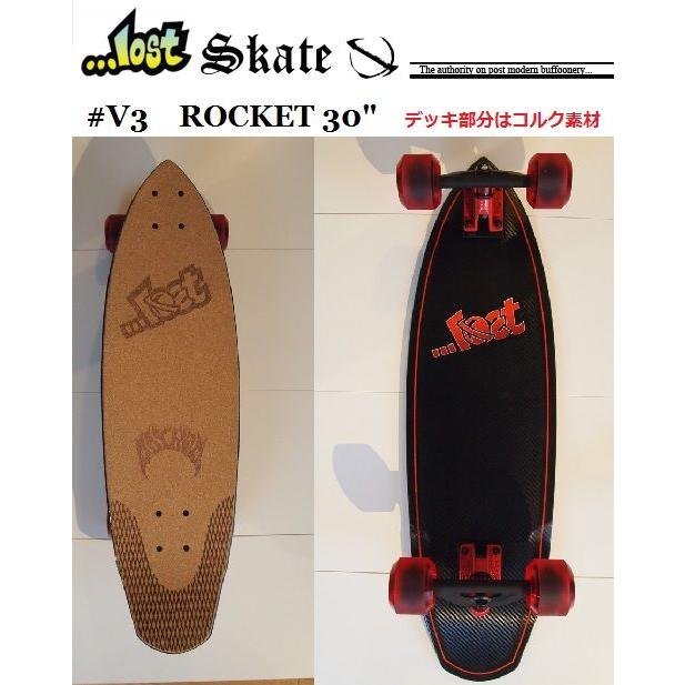 サーフ　スケートボード　ロスト　品番 V3　ROCKET 30　｜janis｜06