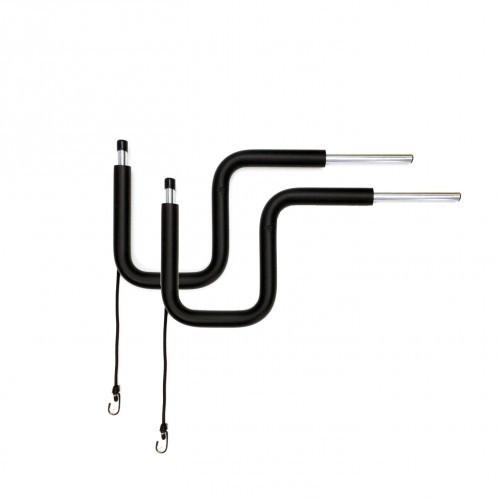 SUP（スタンドアップパドル） ロングボード等、サーフボードを２本同時に運べる便利な自転車用サーフボードキャリアー |  | 02