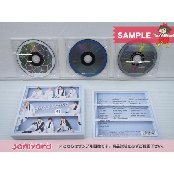 Snow Man CD Mania S1 初回盤A 2CD+DVD 未開封 [美品] : 推しトク