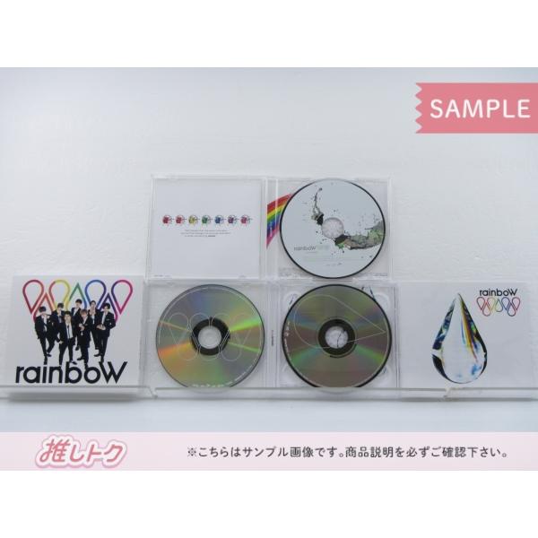 ジャニーズWEST CD 3点セット rainboW 初回盤A/B/通常盤 [良品 ジャニーズWEST CD 3点セット rainboW 初回盤A/B/通常盤 [良品