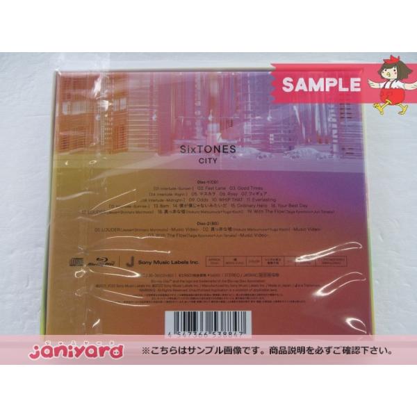 SixTONES CD CITY 初回盤B CD+BD [良品] : 推しトク - 通販 - Yahoo