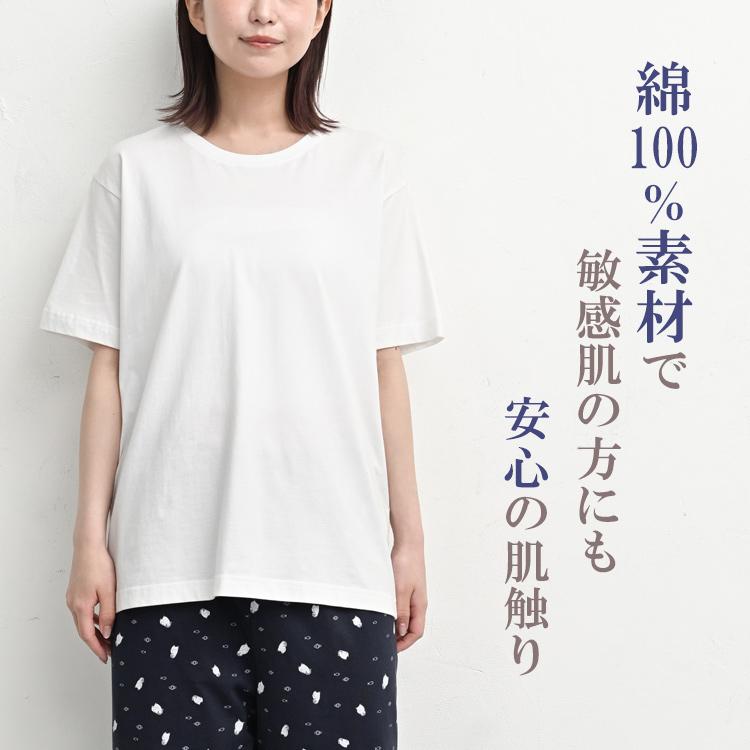 JANJAM 半袖Tシャツ レディース 大きいサイズ コットン100％ メール便