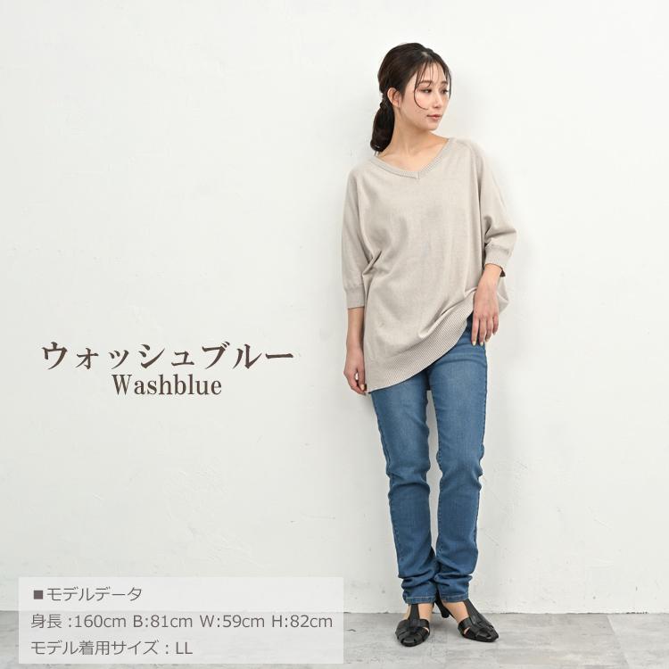 JANJAM スキニーデニム 大きいサイズ レディース ロング丈 JANJAM スキニーデニム 大きいサイズ レディース ロング丈