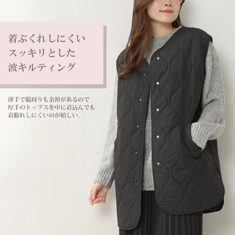 JANJAM キルトベスト 大きいサイズ レディース 中綿 JANJAM キルトベスト 大きいサイズ レディース 中綿