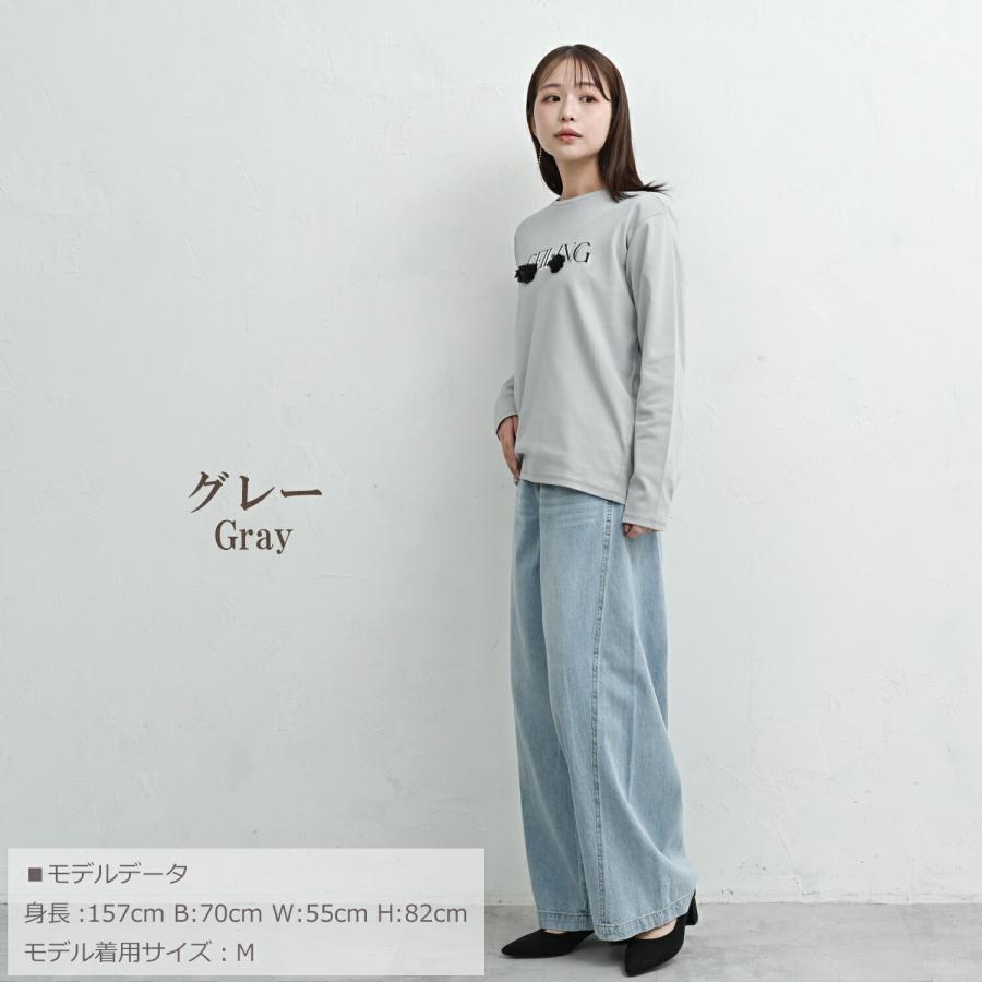 JANJAM Tシャツ 大きいサイズ レディース メール便送料350円 長袖 立体