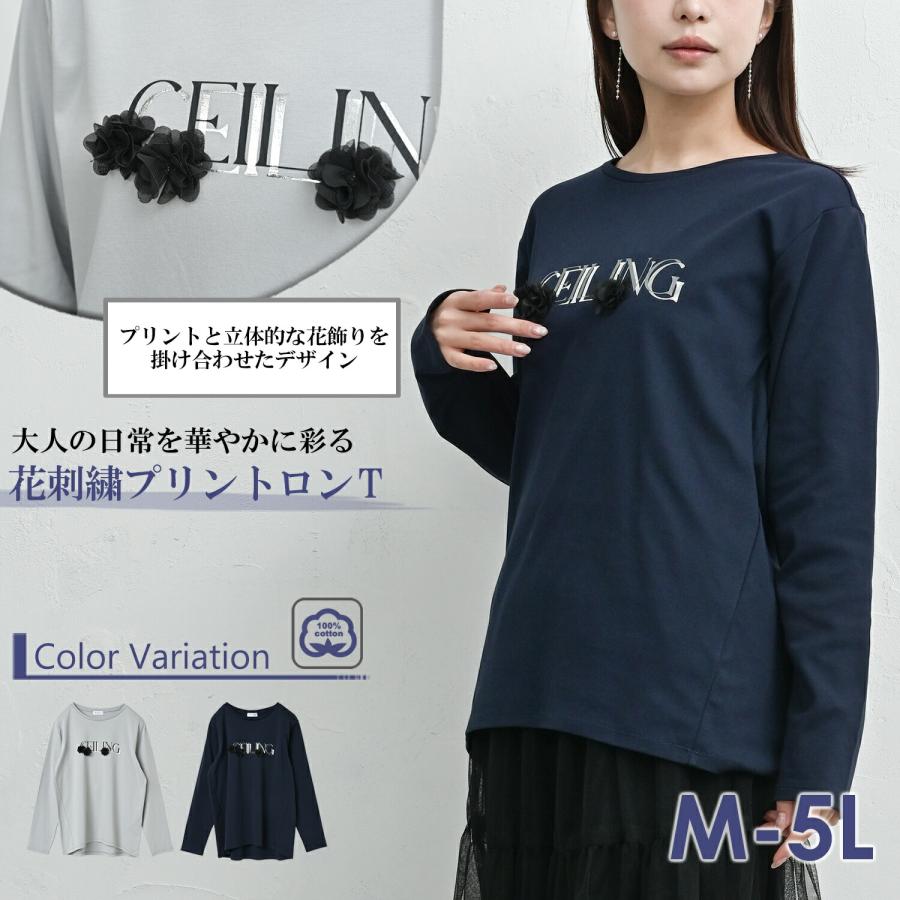 JANJAM Tシャツ 大きいサイズ レディース メール便送料350円 長袖 立体