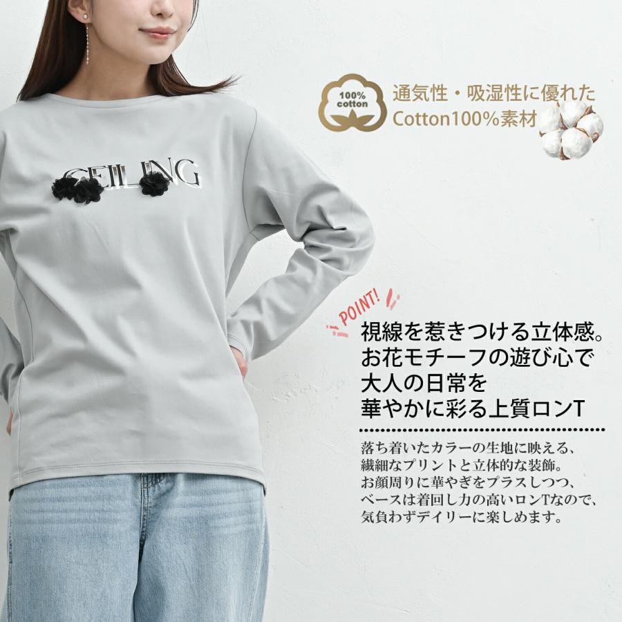 JANJAM Tシャツ 大きいサイズ レディース メール便送料350円 長袖 立体