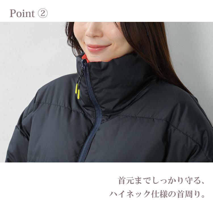 HEAD（ヘッド） 中綿ジャケット 大きいサイズ レディース リバーシブル 