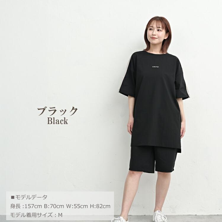 Tシャツ 大きいサイズ レディース メール便送料無料 半袖 UVカット ストレッチ 耐塩素 スポーツウェア トップス HEAD M LL 3L 4L 5L | HEAD | 16