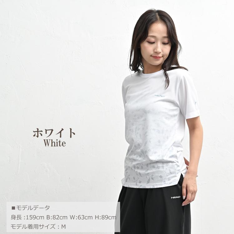 グラデーションプリント半袖Tシャツ 大きいサイズ レディース メール便送料無料 吸汗速乾 UVカット トップス HEAD M LL 3L 4L 5L | HEAD | 21
