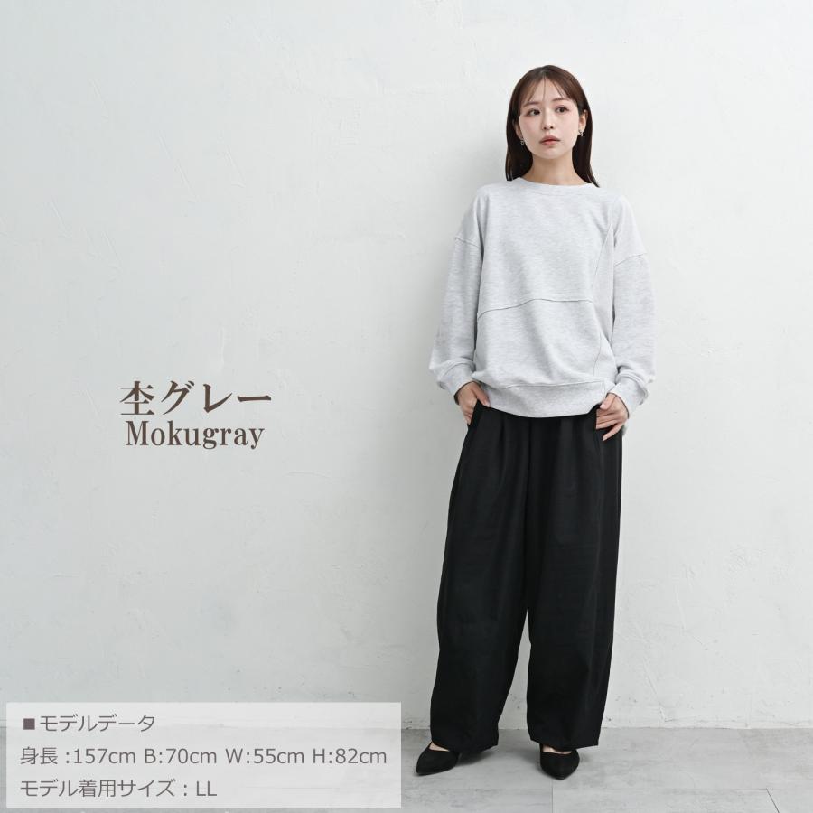 JANJAM リメイク風切替プルオーバー 大きいサイズ レディース 長袖