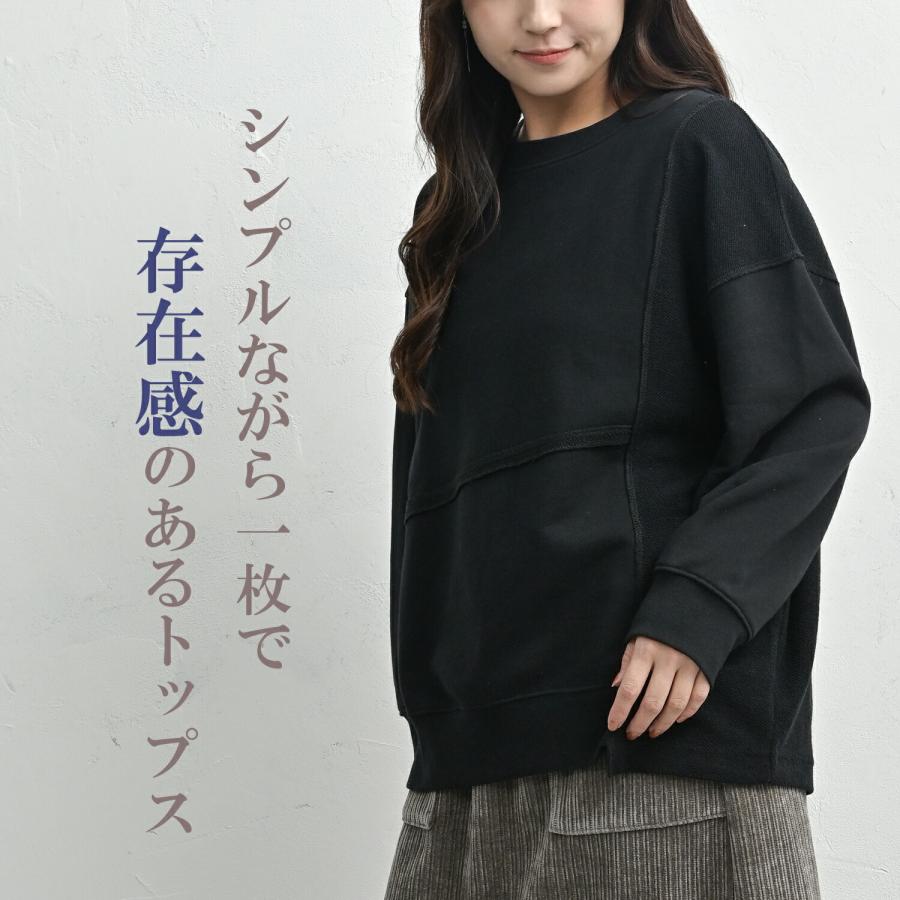 JANJAM リメイク風切替プルオーバー 大きいサイズ レディース 長袖