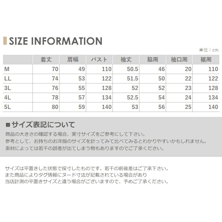 プルオーバー 大きいサイズ レディース メール便送料350円 長袖 ストライプ柄 重ね着風 トップス M LL 3L 4L 5L｜janjam｜21