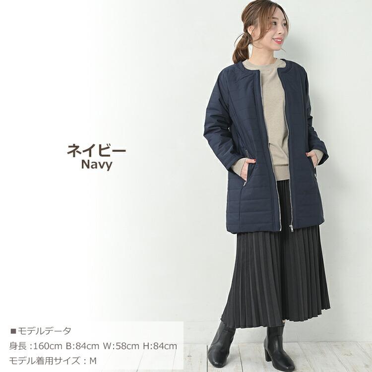 JANJAM 中綿コート 大きいサイズ レディース 長袖 ミドル丈 JANJAM 中綿コート 大きいサイズ レディース 長袖 ミドル丈