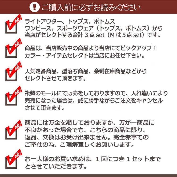 JANJAM 冬のハッピーバッグ 大きいサイズ レディース 福袋 アパレル3点