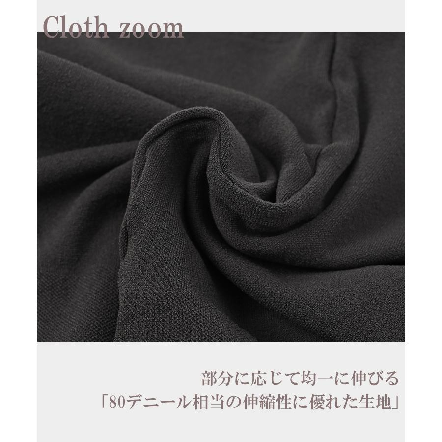 JANJAM タイツ 大きいサイズ レディース メール便送料無料 80デニール