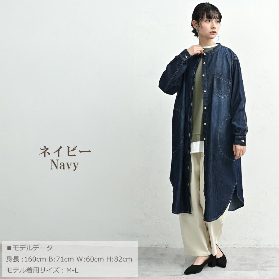 JANJAM ヴィンテージ加工デニムワンピース 大きいサイズ レディース