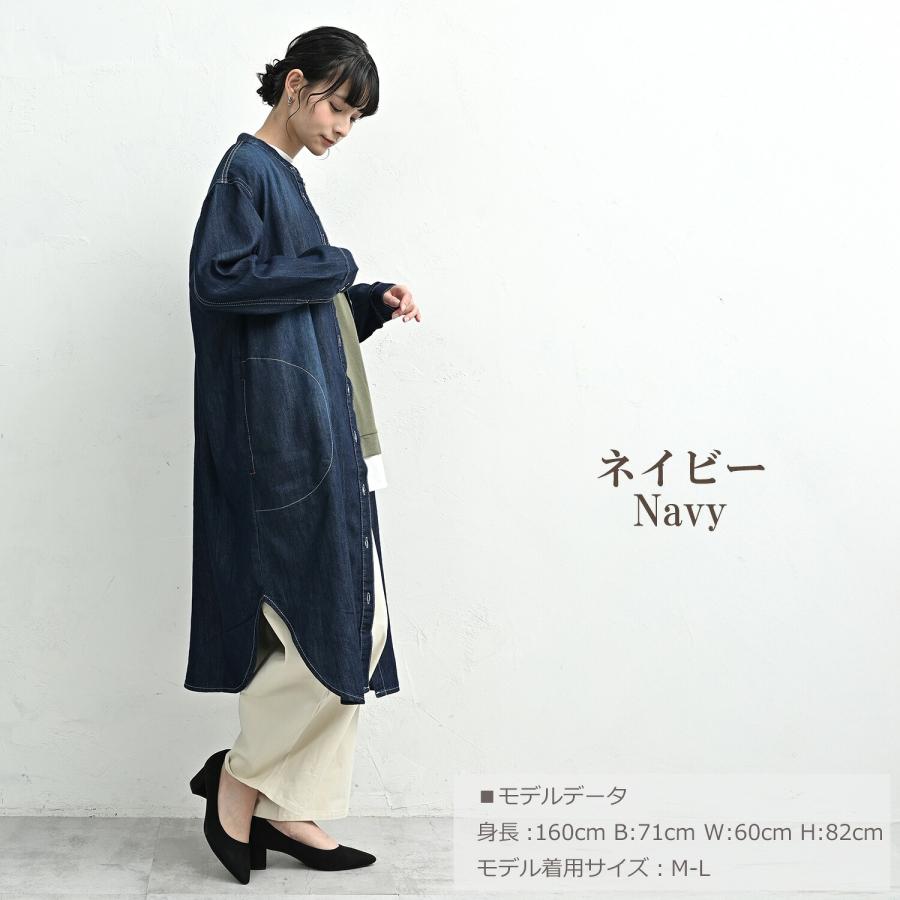 JANJAM ヴィンテージ加工デニムワンピース 大きいサイズ レディース