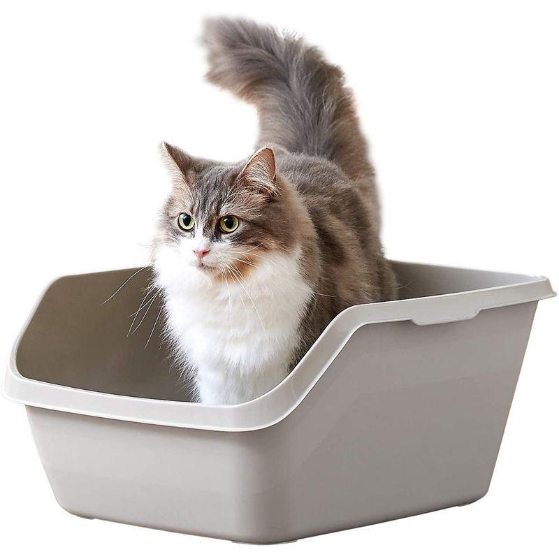 Tall Wall Box Xl 本体 猫用トイレ 大きい猫 大きいトイレ ゆったり広々サイズ 飛び散り防止ハイタイプ サイズ 約 格安saleスタート