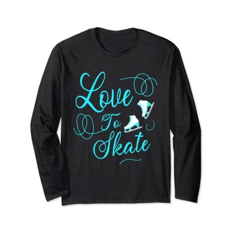 1359円 4周年記念イベントが 1359円 日本最大の Love To Skate スワール アイスダンサー用 アイススケートトレーニング用 長袖Tシャツ