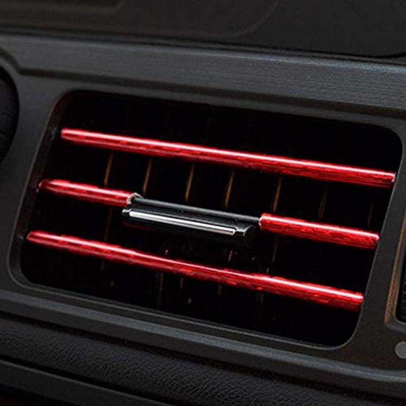 Sale 87 Off リアルやっちんさん エアコンモール 10本 エアコンルーバー 車 内装ドレスアップ 高級感 カスタム パーツ レッド Topdental Com Ar