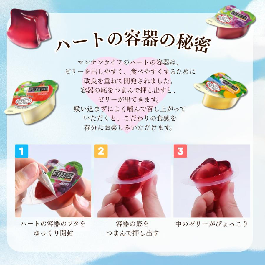 マンナンライフ 蒟蒻畑 パウチ こんにゃくゼリー 6種 計16袋 期間限定